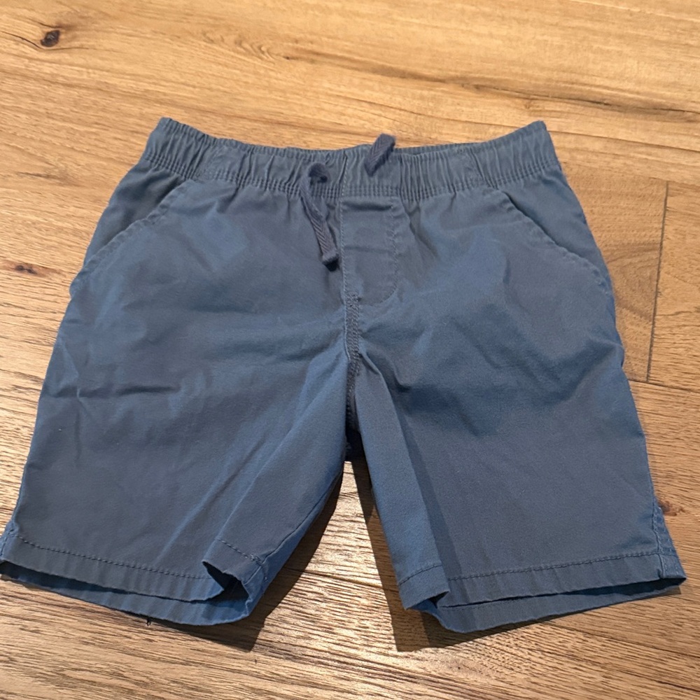 Wonder Nation Charcoal Elastic Waist Shorts